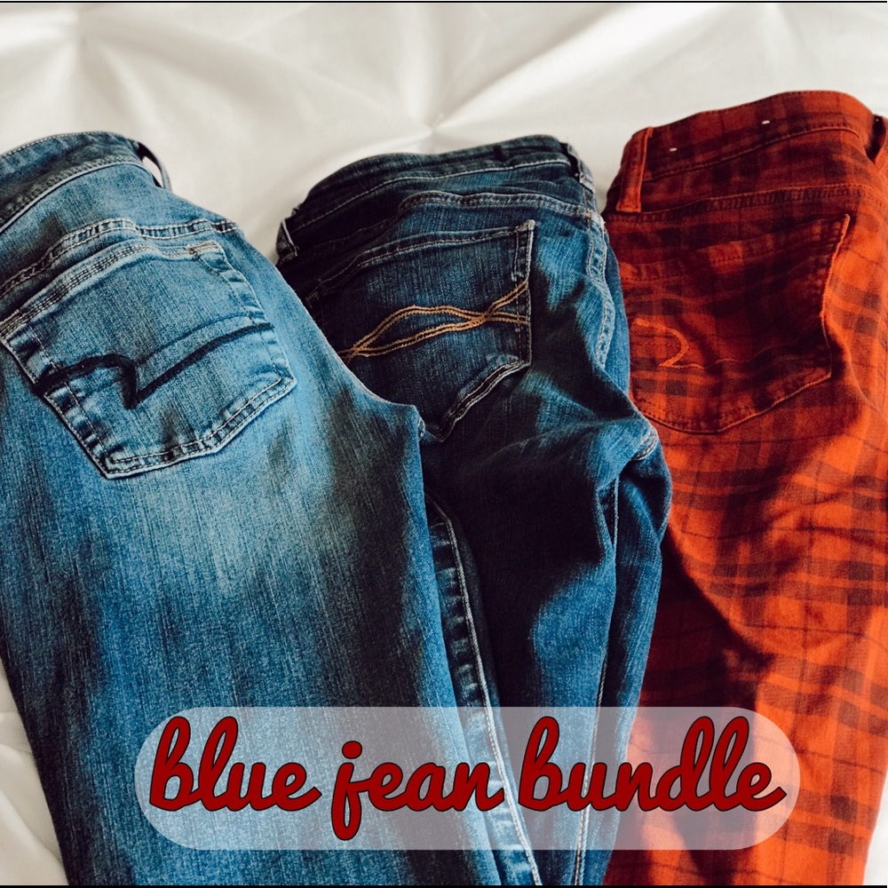 Jeans on jeans
